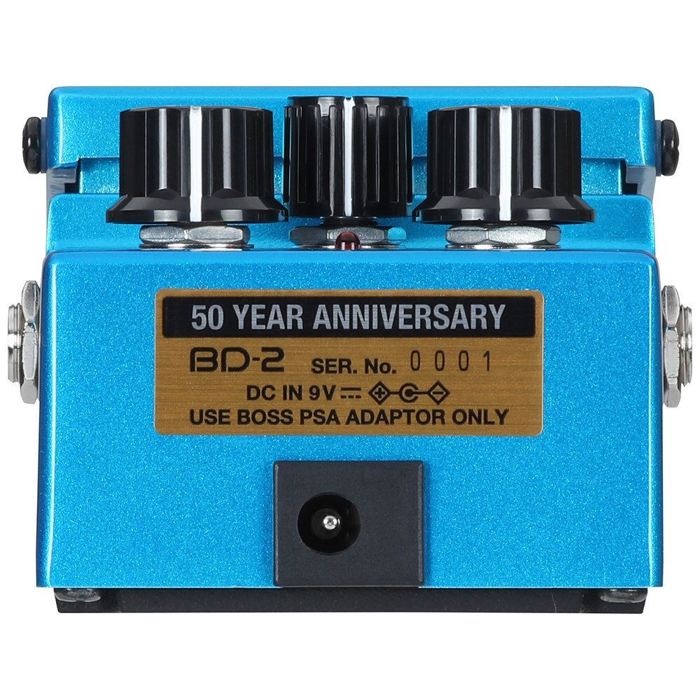 Boss BD-2-B50A Limited Edition 50th Anniversary Blues Driver Pedal