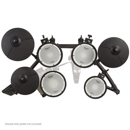 Roland Td1dmk V Drum Kit W Double Mesh Drum Heads For Snare Toms