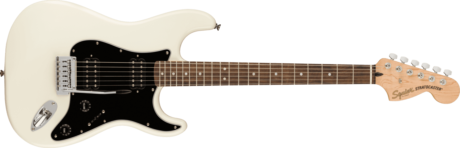 olympic white black pickguard