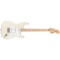 Fender Squier Affinity Series Stratocaster MN White Pickguard Olympic White