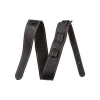 Fender® Monogram Leather Strap, Black