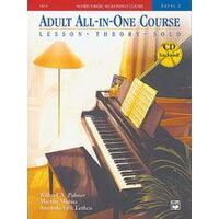 Alfred's Basic Adult All-in-One Course Book 2 Bk/CD