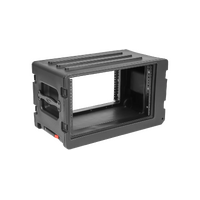 SKB 1SKB-R6UW 6U Roto Rack With Handle And Wheels