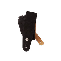 D'Addario Suede Guitar Strap - Black