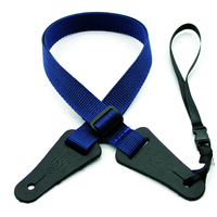 DSL 25UKPOLY-NAVY Poly Weaving Ukulele Strap - Navy