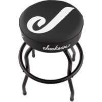 Jackson J Logo Barstool, Black and White, 24"