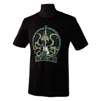 PRS Shirt S2 Squid Design Short Sleeve Tee - Black