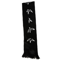 PRS Jacquard Birds Scarf - Black