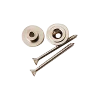 PRS Nickel Strap Buttons with Screws - 2 Pack