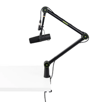 Gator SH-BROADCAST1 Shure Articulating Mic Boom Stand