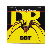 DR DDT - Drop Down Tuning Electric Guitar Strings - Medium to Heavy 10-52