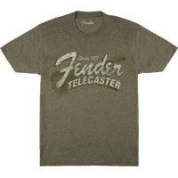 Fender Since 1951 Telecaster T-Shirt - Military Heather Green