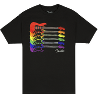 Fender Pride T-Shirt - Black - Medium (M)