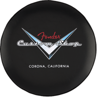Fender Custom Shop Chevron Logo Barstool Black/Chrome 30"