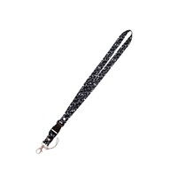 Lanyard with Black and White Music Notes