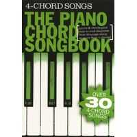 The Piano Chord Songbook - 4 Chord Songs