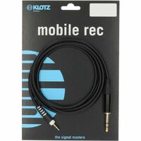 Klotz Stereo Mini Jack Cable 3.5mm To 6.35mm