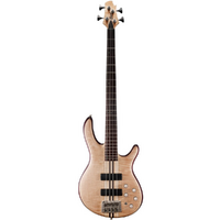 Cort A4 Plus FMMH Electric Bass Guitar – Open Pore Natural