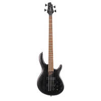 Cort B4 Element OPTB Electric Bass Guitar - Open Pore Trans Black