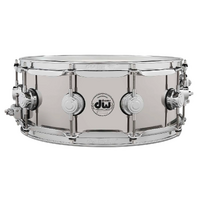 DW Collectors Stainless Steel 5.5x14" Snare Drum