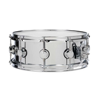 DW Collectors Chrome-over-Steel 5.5x14" Snare Drum