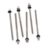 DW DWSM375C 111.1mm True Pitch Tension Rods TP30