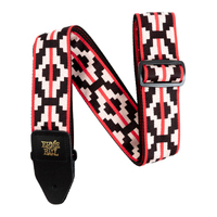 Ernie Ball E5322 Jacquard Guitar Strap - Ristra Red