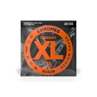 D'Addario ECG26 Chromes, Jazz Medium, 13-56 Electric Strings