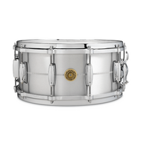 Gretsch USA Custom Series 6.5" x 14" Solid Aluminum Snare Drum