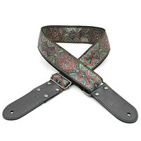 DSL JAC20-SHIRAZ-RED 2" Jacquard Weaving Guitar Strap