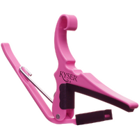 Kyser KG6PR Quick-Change Acoustic Guitar Capo - Pink Revival Finish