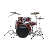 Yamaha SBP2F5 Stage Custom Birch 5-Piece Euro Drum Kit Cranberry Red