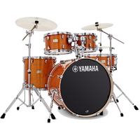 Yamaha Stage Custom Birch 5-Piece Euro Drum Kit Honey Amber