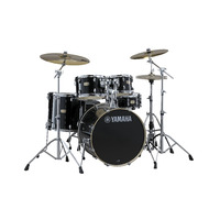 Yamaha Stage Custom Birch 5-Piece Euro Drum Kit Raven Black