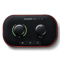 Focusrite Vocaster One 1-in/2-out Podcast Interface w/ Auto Gain