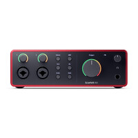 Focusrite Scarlett 4i4 4th Gen 4-in/4-out USB Audio Interface
