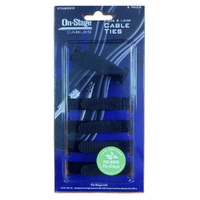 On Stage Velcro-Style Cable Ties - Pack of 5