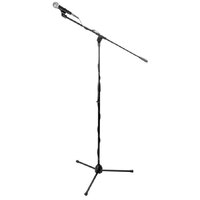 On Stage Microphone & Boom Mic Stand Package