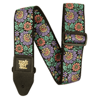 Ernie Ball Classic Jacquard Guitar/Bass Strap - Evening Bloom