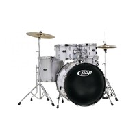 PDP Centre Stage 20" 5-Piece Drum kit  - Diamond White Sparkle