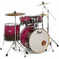 Pearl Export EXL 20" Fusion Plus Drum Kit Raspberry Sunset