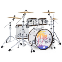 PDP 25th Anniversary Clear Acrylic 4-Piece Shell Pack