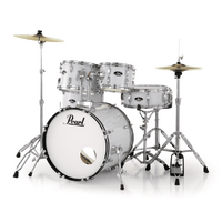 Pearl Roadshow-x 20" Fusion Plus Drum Bundle Pure White