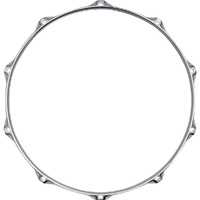 Dixon 14" Chrome Plated, 2.3mm Snare Side Steel Hoop with 10 Ears - Pack 1