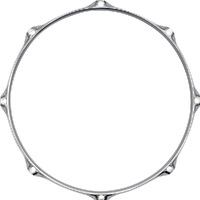 Dixon 14" Chrome Plated, 2.3mm Snare Side Steel Hoop with 8 Ears - Pack 1