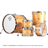 Dixon Cornerstone Maple 522 Series 5-Pce Drum Kit in Satin Natural Plus Hardware