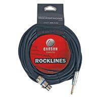 Carson ROM30H Rocklines 30' 1/4" Jack To Female XLR Mic Cable