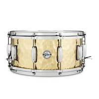 Gretsch Drums "Full Range" Series 6.5x14" Hammered Brass Snare Drum
