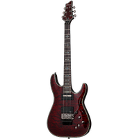 Schecter Hellraiser C-1 FR Sustainiac Black Cherry Electric Guitar