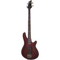 Schecter SCH2091 Omen-4 Bass Guitar - Walnut Stain